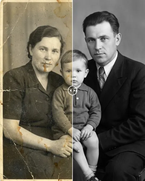 Реставрация старых фотографий